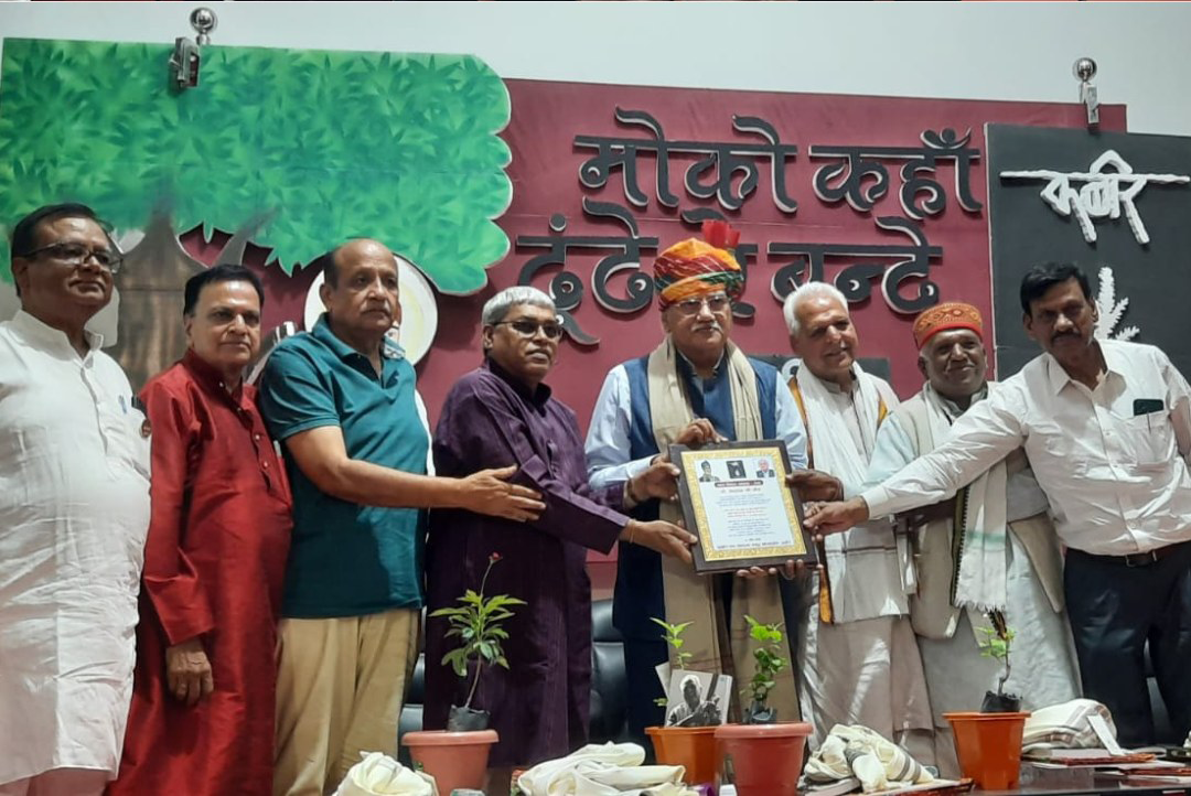 राष्ट्रीय शबद निरंतर सम्मान–2026 से सम्मानित हुए श्री संतोष चौबे